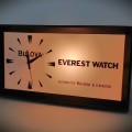 Horloge lumineuse publicitaire Bulova, enseigne, annonce - 2