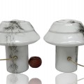 Lampes champignons, style Murano, mid-century modern  - 3