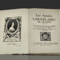 Book, Les annales de l'Hotel-Dieu de Québec (1636-1716) - 2