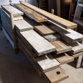 Antique house floor pine beams - 7