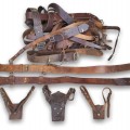 Lot of vintage military belts, militaria  - 1