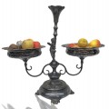 Epergne center piece silverplated  - 4