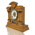 Decorative oak clock  - 4