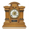 Decorative oak clock  - 1