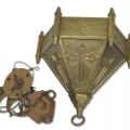 Brass sanctuary lamp - 1