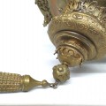 Nice antique brass sanctuary church lamp - 6