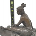 Magnificent bronze statue signed Duchoiselle  - 7