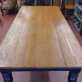 Nice kitchen table, unique creation has been made qith old woods and legs  - 3