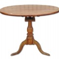 Magnifique table ''tilt-top'' avec plateau rabattant  - 2