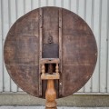 Antique tilt-top table  - 3