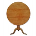 Magnifique table ''tilt-top'' avec plateau rabattant  - 1