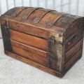 Antique restored trunk - 6