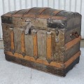 Antique dome top trunk - 7