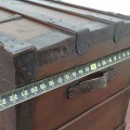 Antique restored trunk  - 7