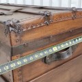 Antique restored trunk - 6