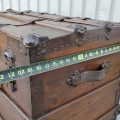 Antique restored trunk - 4