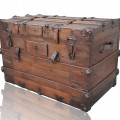 Antique restored trunk - 1