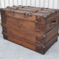 Antique restored trunk - 7