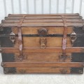 Antique restored trunk - 8