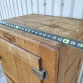 Antique oak icebox - 3