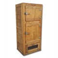 Antique oak icebox - 1