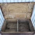 Antique dough hutch, forged nails and original color  - 2