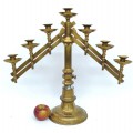 Pair of vintage ajustable candlesticks - 4