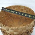 Vintage american native bark basket - 4