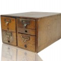 4 little drawers binder cabinet  - 1