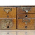 4 little drawers binder cabinet  - 8