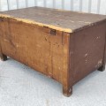 Little antique blanket box, original color  - 4