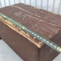 Little antique blanket box, original color  - 5