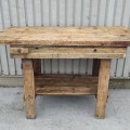 Little antique workbench table - 5