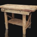 Little antique workbench table - 1