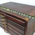 Antique multi-drawers cabinet  - 7