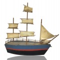 Little decorative sailboat - 1