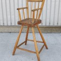 Antique child high chair  - 4