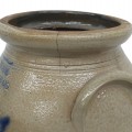 Merchant stoneware crock signed New York  - 4