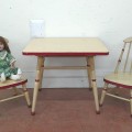 Petites chaises avec table pour enfant  - 1