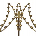 Porte-lampions sur pied, chandeliers  ( celui droite vendu ) - 3