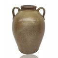 Pottery jar, 2 handles crock - 1