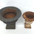 Cast iron flowers pots - 6