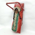 Native american cradleboard with doll - 6