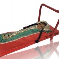 Native american cradleboard with doll - 1