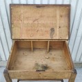 Antique pine desk  - 2