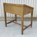 Antique pine desk  - 3