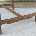 Antique pine desk  - 7