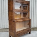 Arts & crafts antique bookcase  - 7