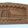 Folk art low relief sculpture, carving  - 2