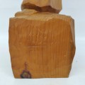 Flok art wooden sculpture, carving  - 2